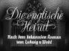 DIE ENGLISCHE HEIRAT 1934