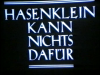 HASEKLEIN KANN NICHTS DAFUER 1932