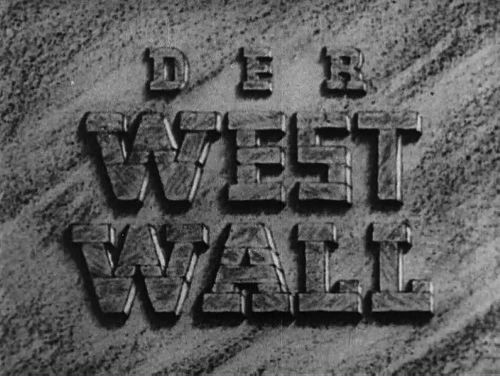 DER WESTWALL 1939 Spule 1 & 2