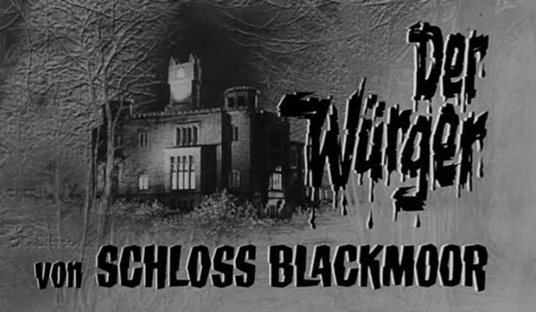 DER WUERDIGER VON SCHLOSS BLACKMOOR 1963